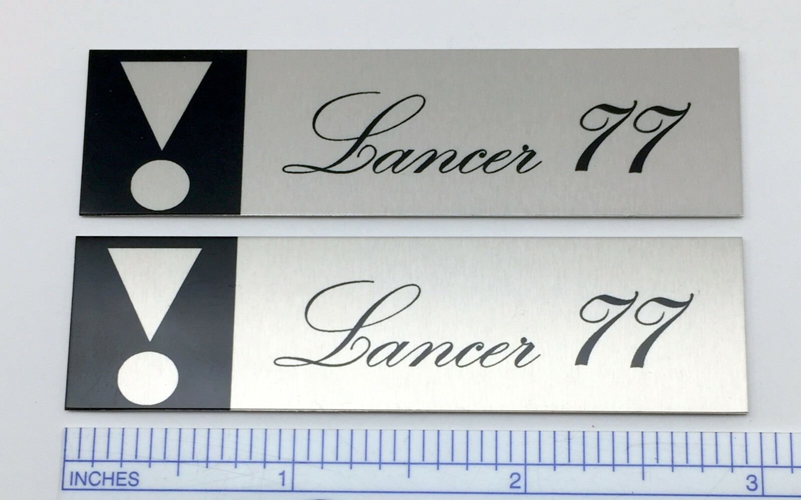 Image 1 - JBL Lancer 77 Speaker Badge Logo Emblem Pair