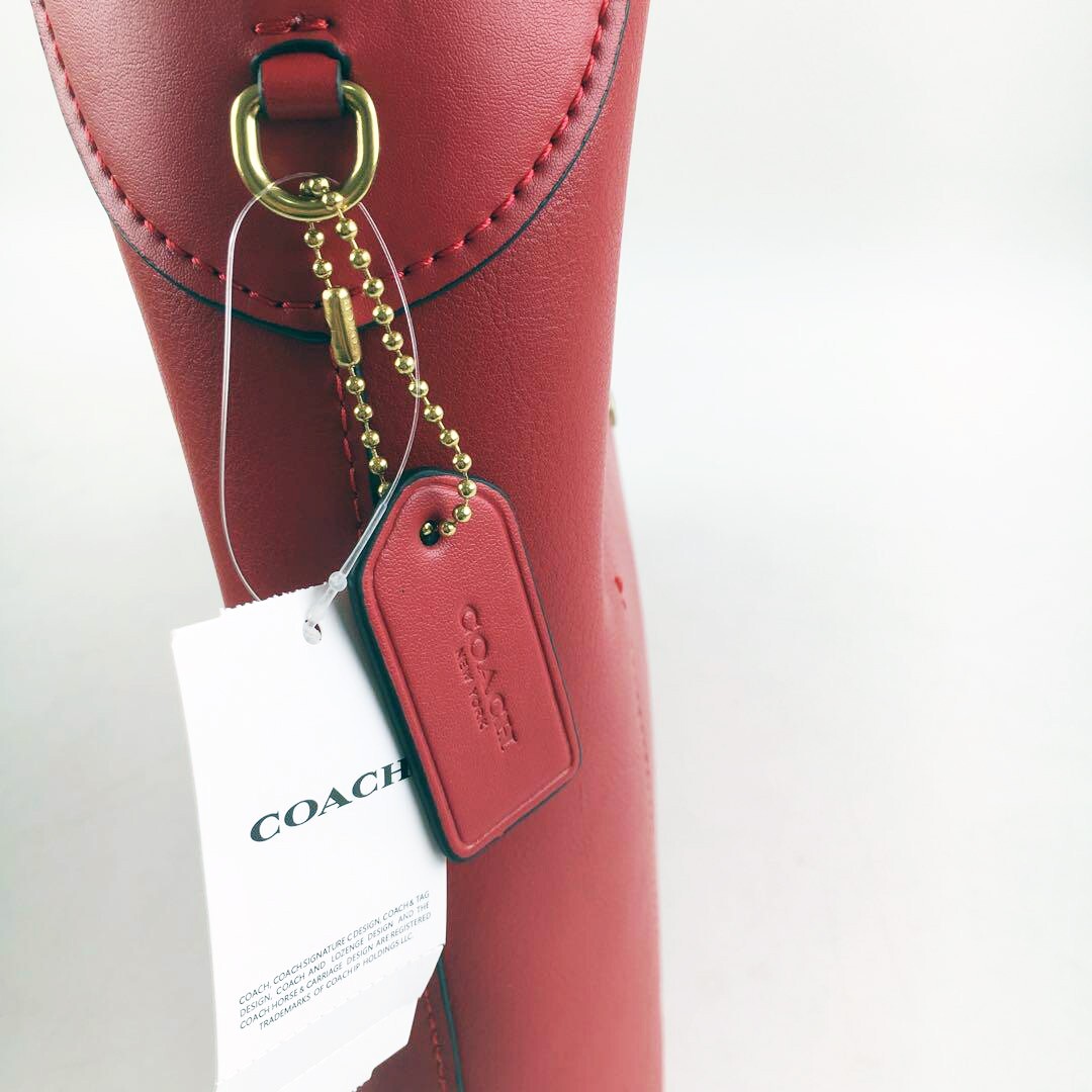 COACH Brooklyn Shoulder Bag 28 CU068 Red outlet New JP | eBay COACH Brooklyn Shoulder Bag 28 CU068 Red outlet New JP | eBay