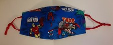 "SUPER HEROS" ADJUSTABLE REUSABLE ADULT FACE MASK WITH NOSE WIRE FILTER 2