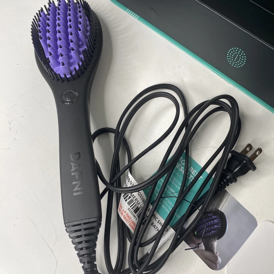 Dafni Hair Straightening Cermic Brush DH1.0B-Open Box 120v-60hz - Image 3 of 4