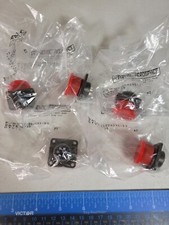  5 NEW MS3102A14S-6S Amphenol 6-PIN Conn Circular  NO PINS 