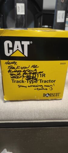 cat D11R Track Type Tractor 1:50 Scale Collectibles Writing With Marker On Box - Picture 3 of 16