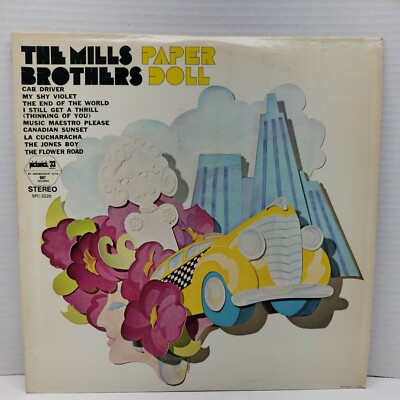 THE MILLS BROTHERS - PAPER DOLL Pickwick Arrangement w/ DOT Records EXCELLENT 
