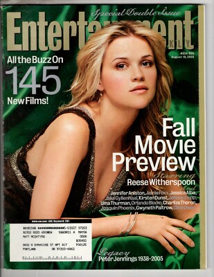 REESE WITHERSPOON Entertainment Weekly Magazine 8/19/05 VIGGO MORTENSEN RENT 