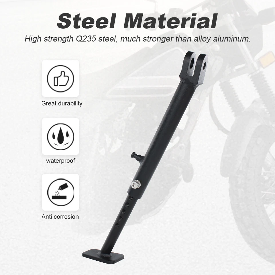 Fit For Yamaha TW200 1987-2025 Motorcycle Kickstand Fixation Support Bracket - Image 4 of 4