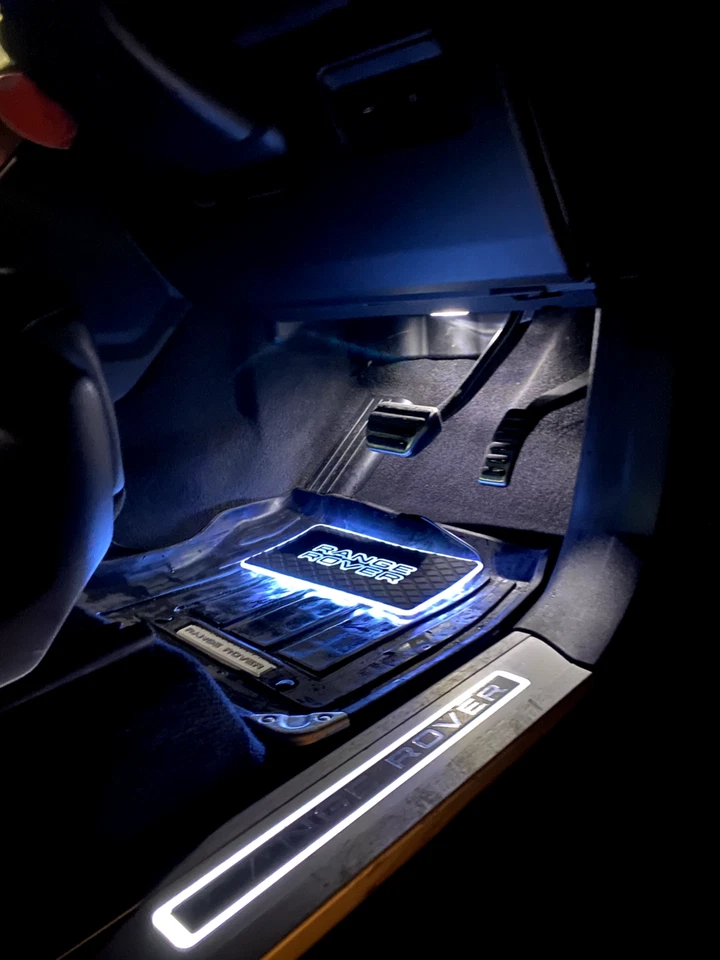fits Range Rover Mat Car Floor Led Mat 2 Pcs Mood Ambient Lighting x2 - Image 4 of 4