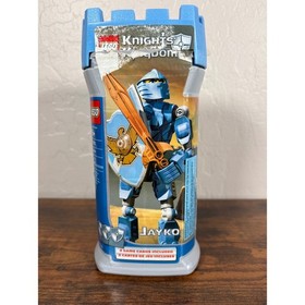 LEGO Knights Kingdom Jayko 8783 Blue Knight Action Figure Set with Card Canister