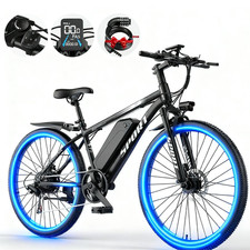 Electric Bike for Adults Teen 1500W 26" Ebike 25 MPH, 65 Miles Range Dual Brake