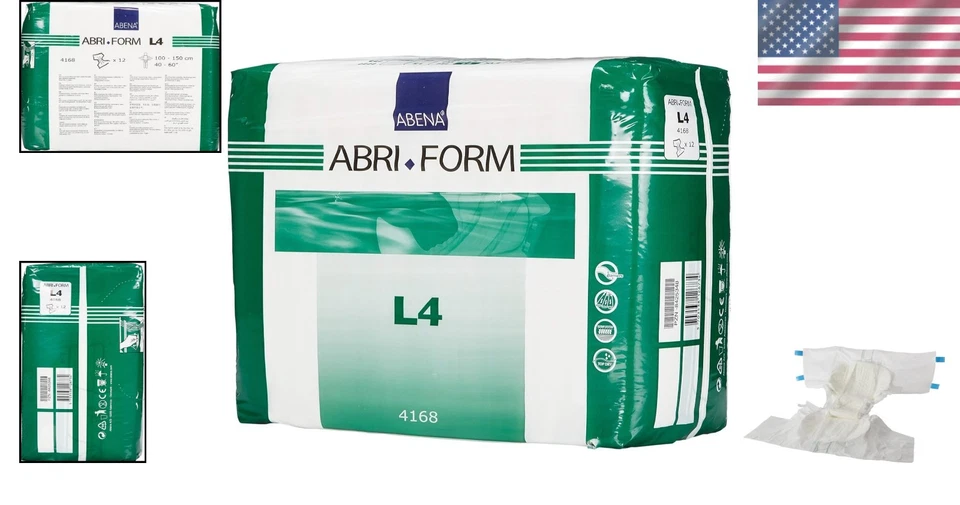 Paquete grande de 12 calzoncillos para incontinencia para adultos con respaldo de plástico impermeables Foto 2 de 4