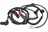 Metzger Sensor Raddrehzahl Abs Sensor Hinten Rechts 09001447