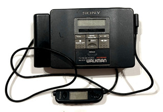 SONY WM GX707 radio cassette corder walkman Made in Japan Reverse Dolby Remote