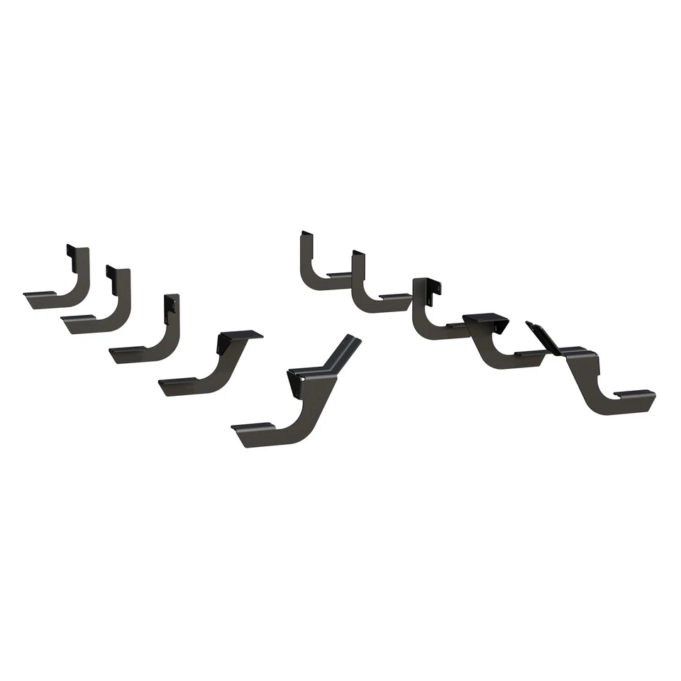 For Ford E-250 2003-2014 Luverne 584098-570125 6" O-Mega II Black Oval Side Bars - Image 3 of 3