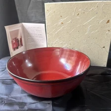 [UnusedGood condition NURI Echizen lacquerware confectionery bowl round shape