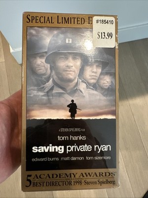 Saving Private Ryan VHS 1999 2 Tape Special Limited Edition **SEALED NEW**
