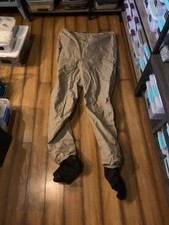 Calza vintage 2001 Patagonia Waders adulto XL piede petto vita alta cinch