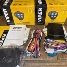 Viper 211HV - Keyless Entry Car System -  NO REMOTES INCLUDED lot Of 2