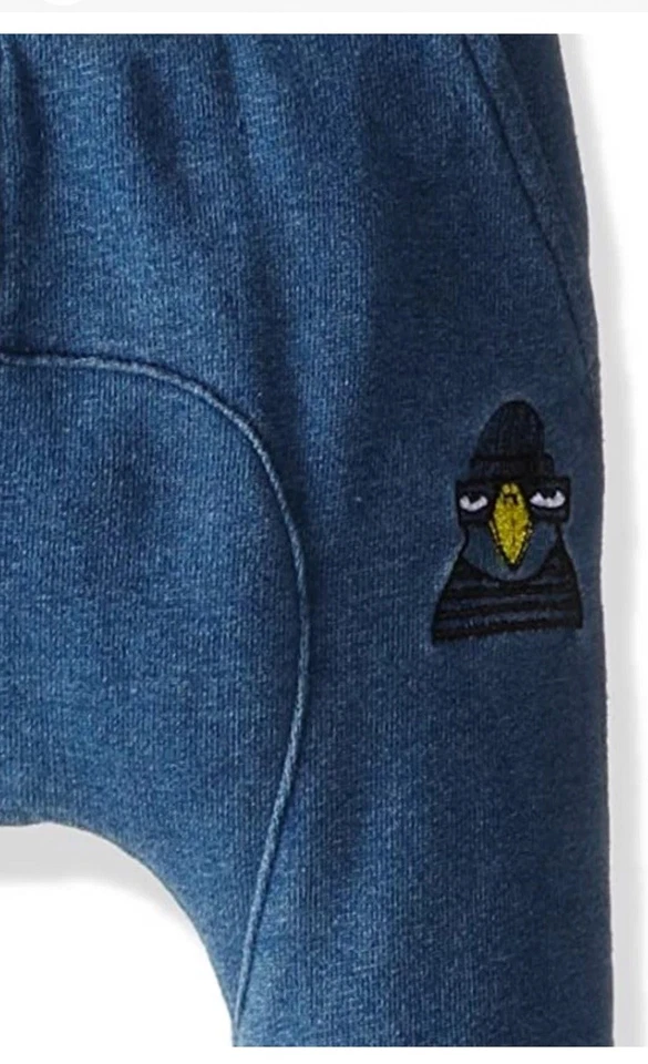 Pantalones Terri Little Marc Jacobs Azul Suave Denim Efecto Bebé Niño Talla 6M L43740 Foto 2 de 2