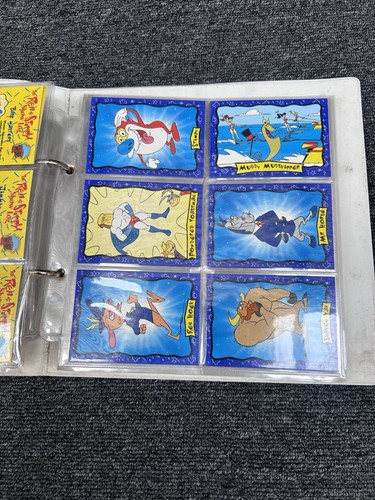 1995 Australia REN & STIMPY Trading Card Folder w Cards Bulk Lot Bundle - Bild 14 von 24