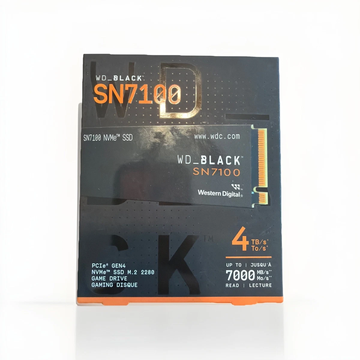 Western Digital Solid State Drives 4 TB Storage Capacity for sale