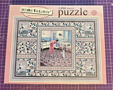 ANNE TAINTOR 1000 PIECE PUZZLE # 13827 AGE 12+ 26 5/8" X 19 1/4" MADE IN USA NEW