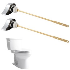 2 Pack Toilet Handle Replacement Kit Universal Side Mount Toilet Flush Lever