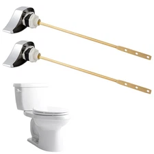 2 Pack Toilet Handle Replacement Kit Universal Side Mount Toilet Flush Lever