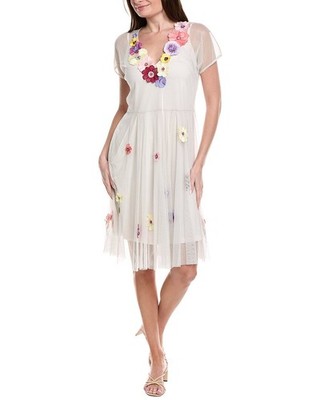flowy corset mini dress Floral Corset A-Line Mini Dress with Drop Waist Pink / S