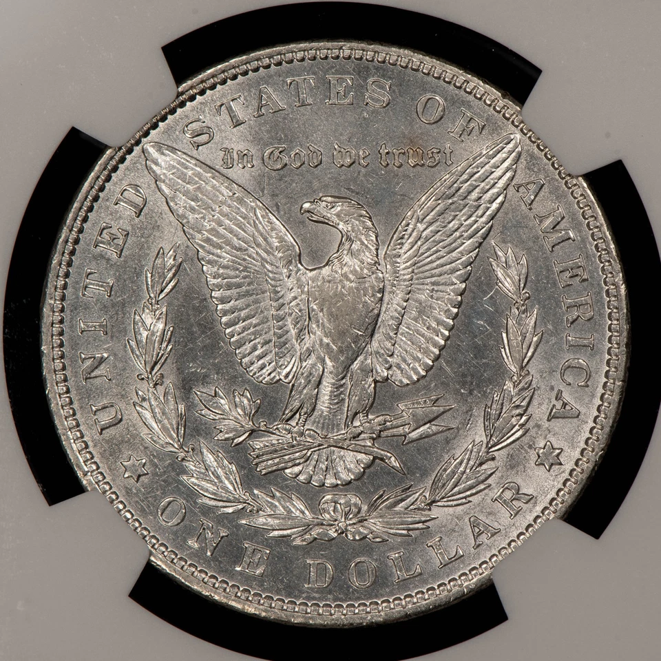 1893 $1 Morgan Silver Dollar - Key Date Looks Original - NGC AU Dets - SKU-B5285 - Image 4 of 4