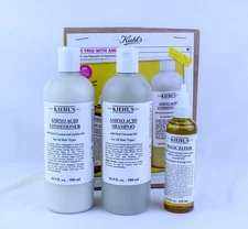 Kiehl’s 3 conditioner shampoo hair restructuring concentrate 3-pc full size