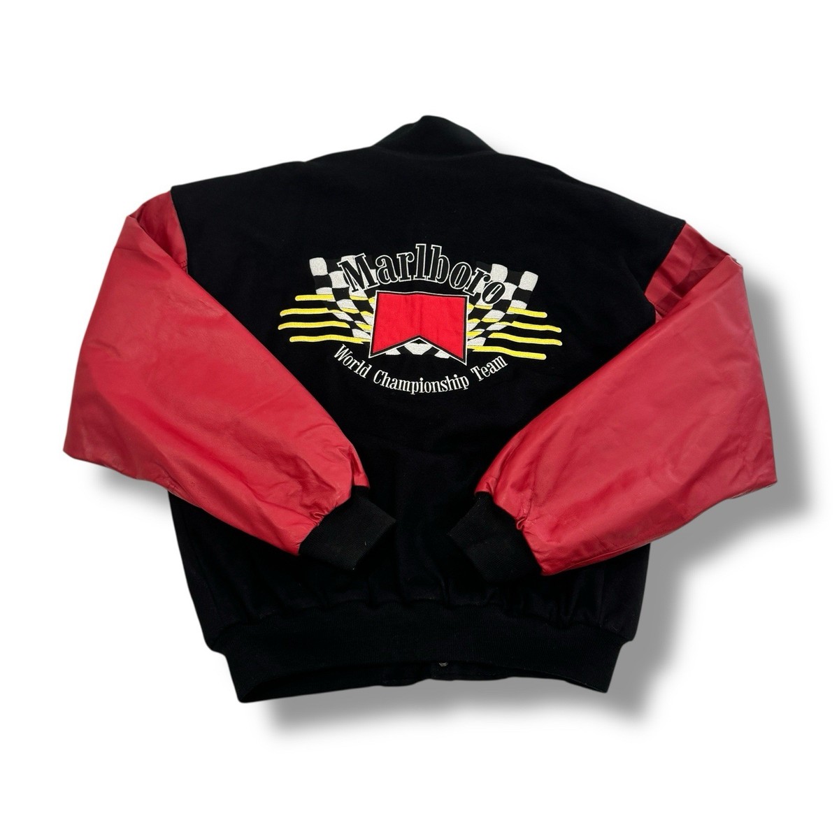 RARE Vintage Marlboro Racing Jacket 90s Retro Varsity World