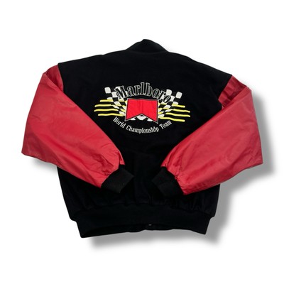RARE Vintage Marlboro Racing Jacket 90s Retro Varsity World