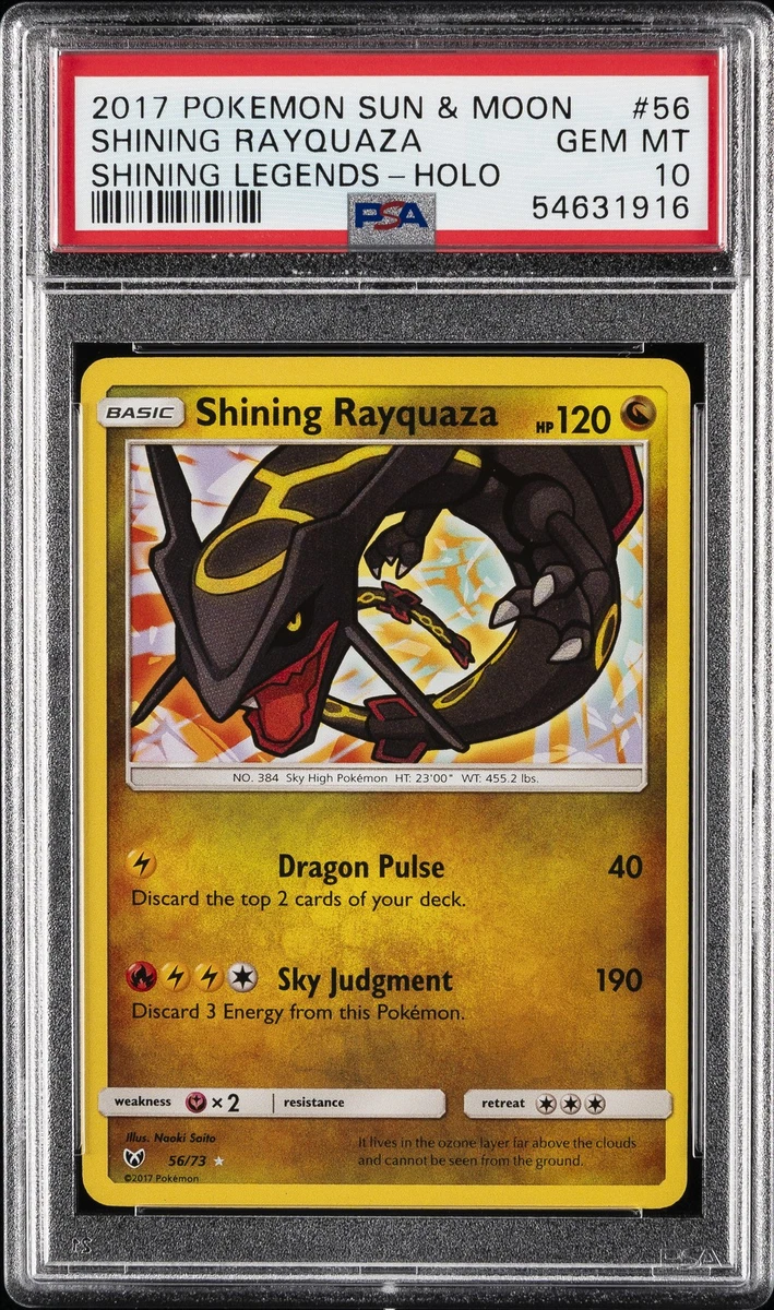 Shining Rayquaza Pokémon TCG Cards for sale | eBay