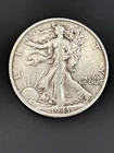 1943 Liberty Walking Half Dollar Silver Business Strike Circulated 50C Coin