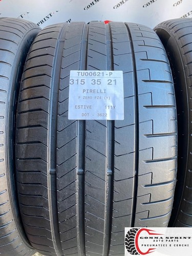 4 PNEUMATICI USATI DI OCCASIONE 285/40/21 E 315/35/21 PIRELLI ESTIVE GOMME - Foto 5 di 12