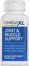 2Pack Omega XL 120 Capsules-Green Lipped Mussel Joint  Muscle Relief Supplement