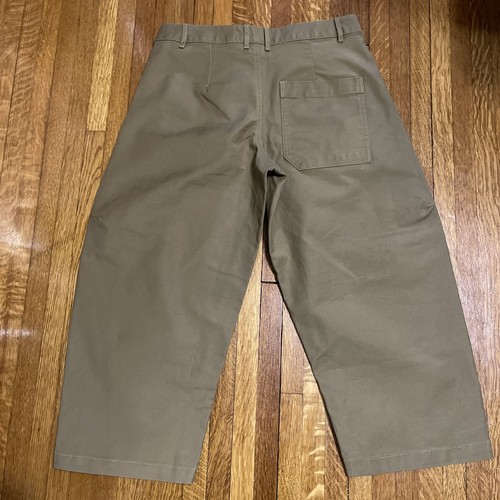 Pantalones chinos recortados curvos Anthropologie Maeve barril bronce nuevos con etiquetas $148 EE. UU. 6 - Imagen 10 de 12