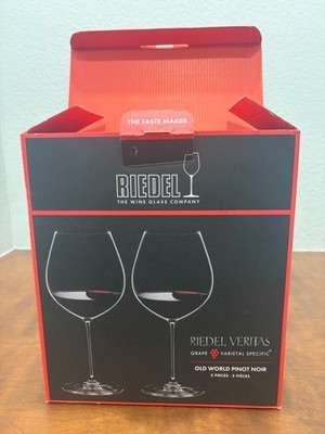 NEW IN BOX Reidel Old World Pinot Noir Glasses set of 2