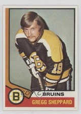 1974-75 Topps Gregg Sheppard #184 0nr3