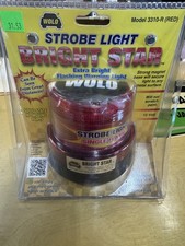 Wolo Strobe Light Red 12 Volt