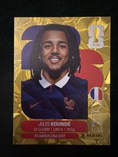 2026 Panini World Cup Soccer Online Exclusive Gold Jules Kounde FRA 5