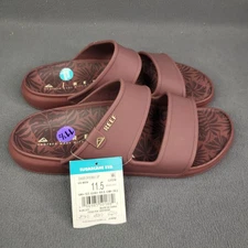 REEF Oasis Double Up Water Friendly Men's Sandals Size 11.5 Coral Red NEW