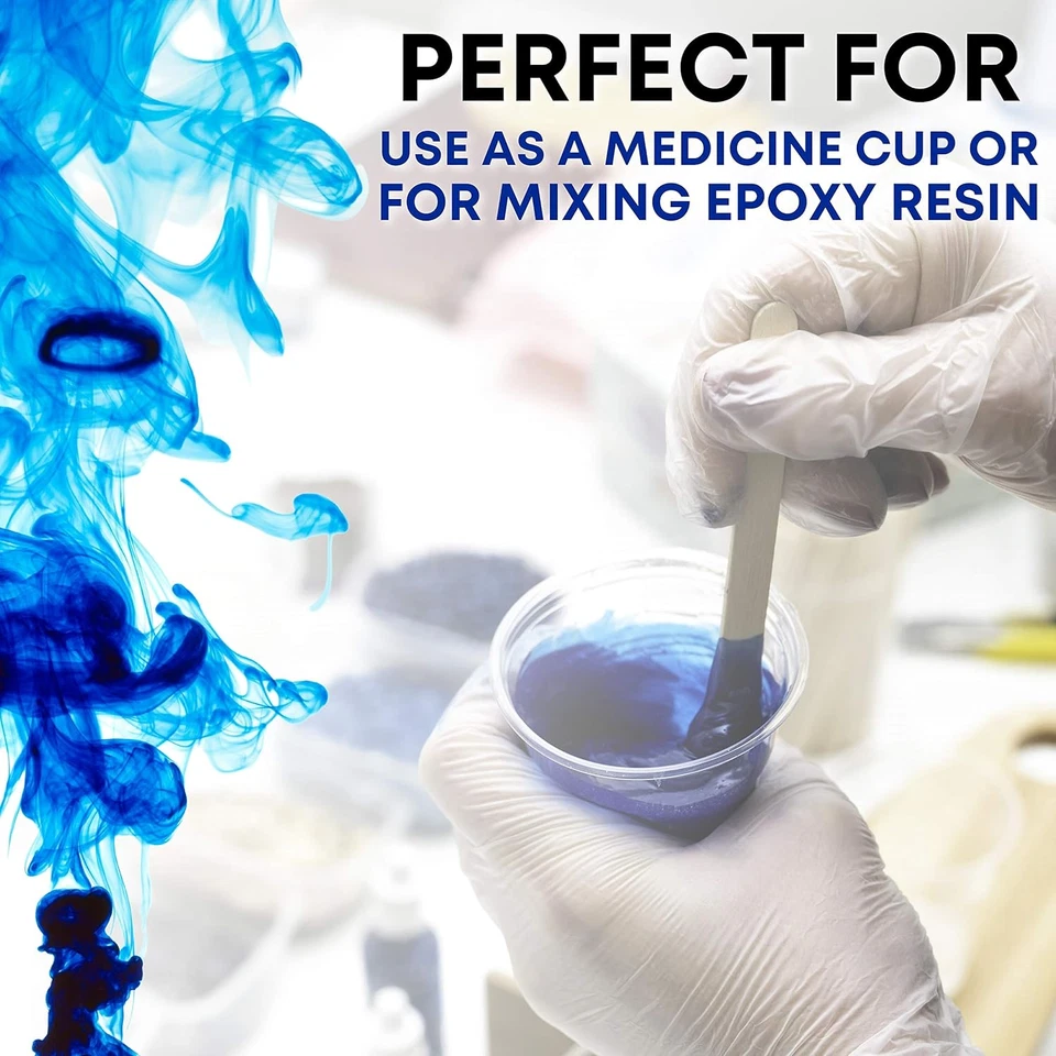 2000 Count 1 Oz. Disposable Graduated Plastic Medicine Cups - Image 3 of 4