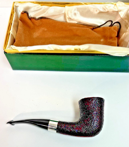 Pipe Peterson Sherlock Holmes Sandblasted Mycroft Unsmoked