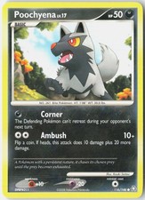 Poochyena 116/146 Common Legends Awakened Pokemon Lightly Played on eBay