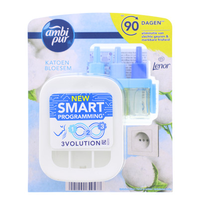 AmbiPur 3Volution Starterset Duftstecker Cotton Blossom 20ml Lufterfrischer