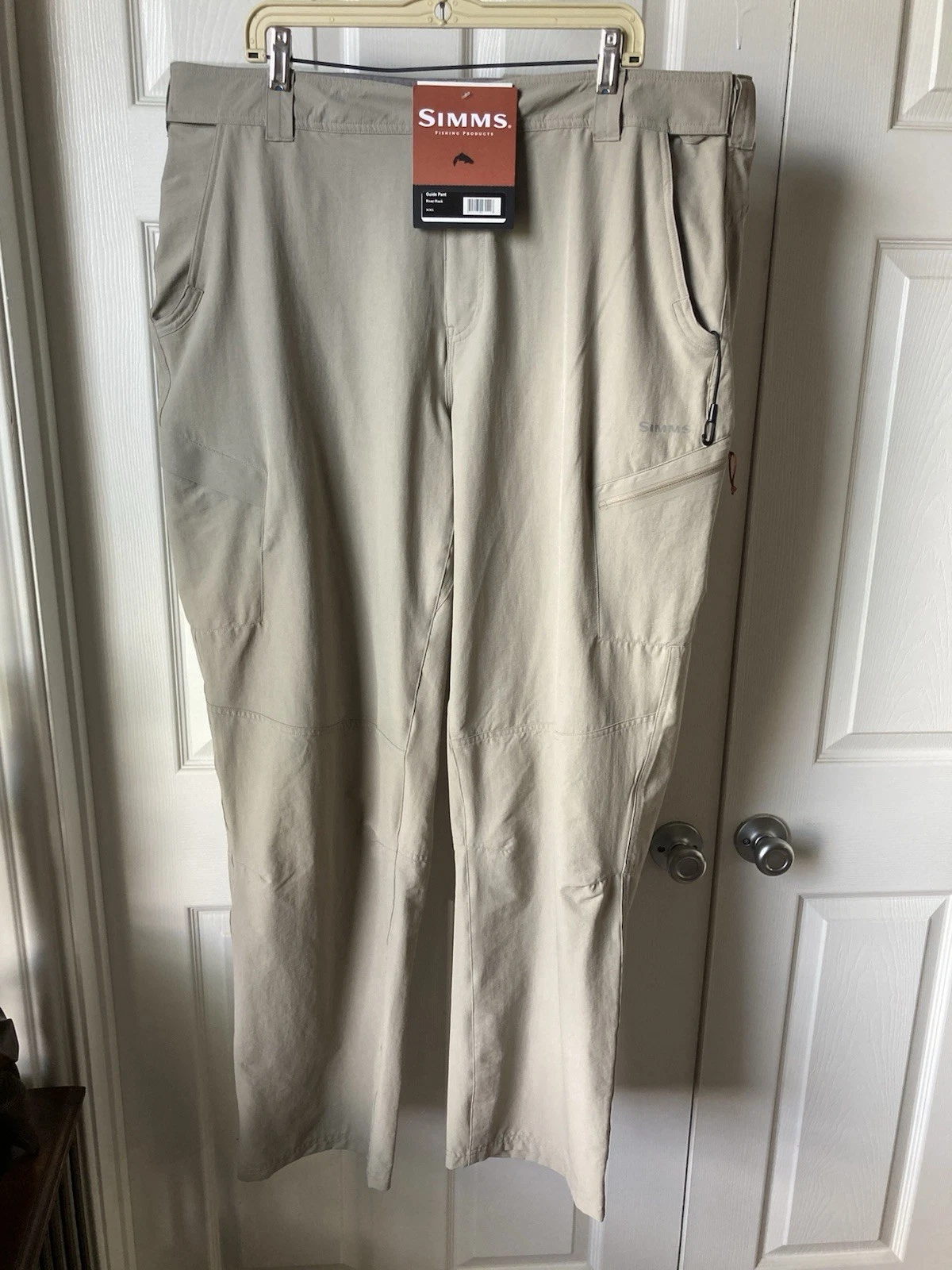 SIMMS Guide Pants Men's 2XL River Rock Nylon UPF Quick Dry Fishing Cargo
Opens in a new window or ta