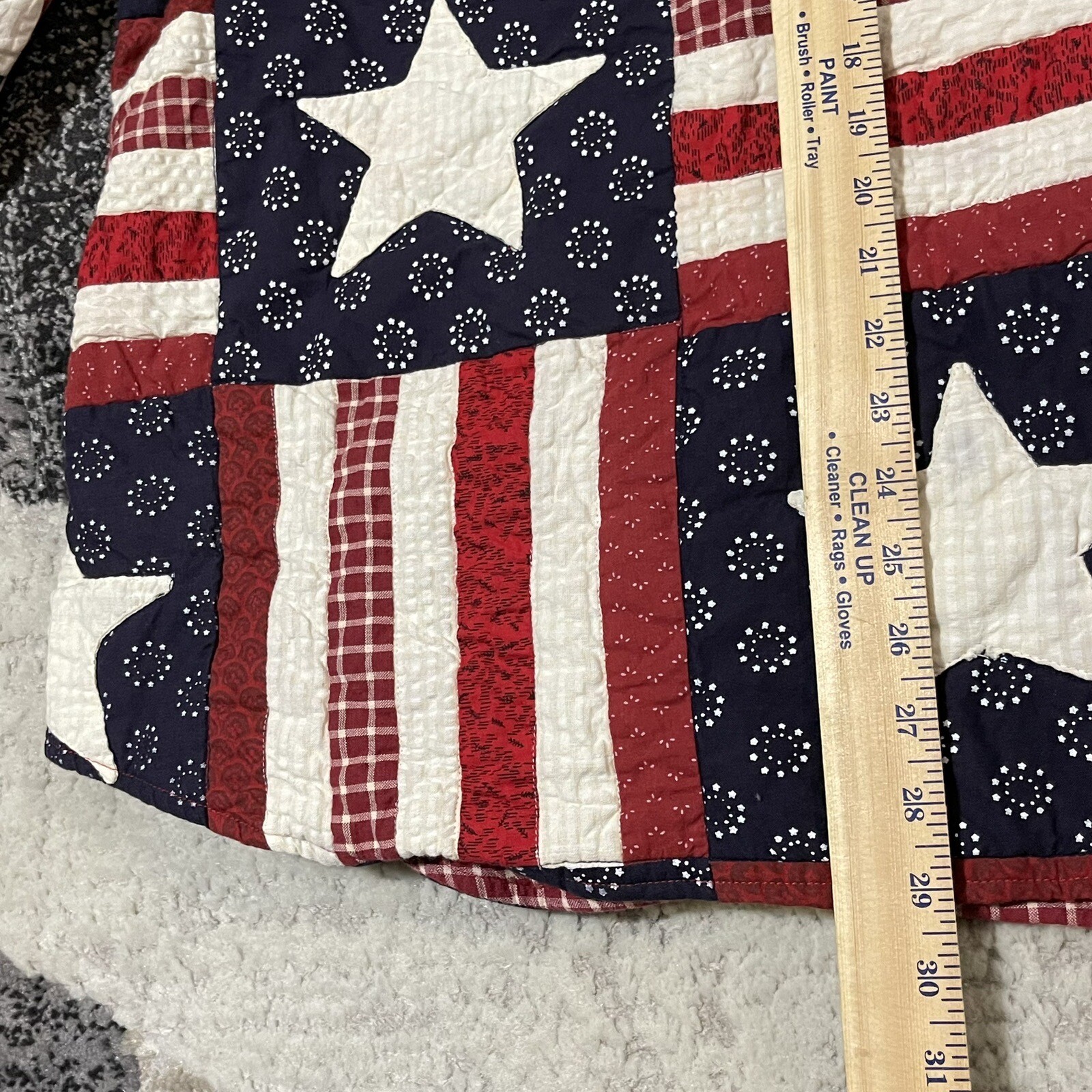 VTG Patch Magic Jacket Reversible Quilted Women X… - image 9