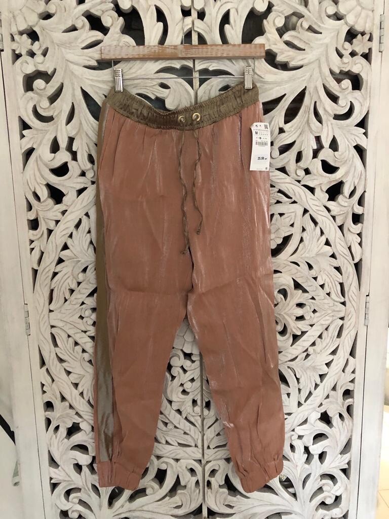 Zara Ladies Smart Joggers Trousers - Medium Bnwt | eBay