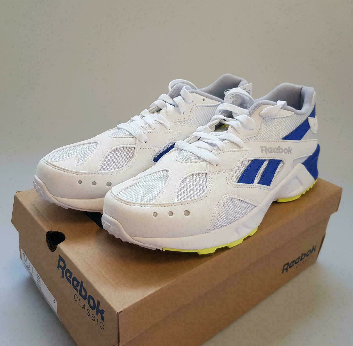 Купить Reebok Sneaker Turnschuh Aztrek Weiß Blau Unisex Herren на Аукцион  DE из Германии с доставкой в Россию, Украину, Казахстан