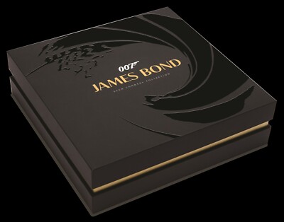 7-COIN-SET JAMES BOND 007 SEAN CONNERY COLLECTION 6x0.5+1=4oz